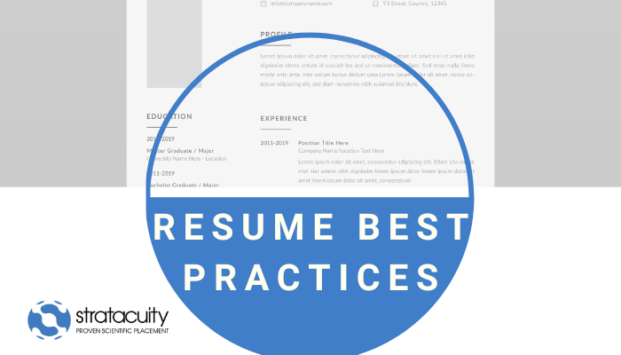 Resume Best Practices
