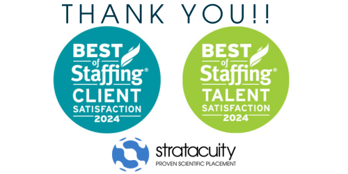 STRATACUITY WINS CLEARLY RATED’S 2024 BEST OF STAFFING TALENT & CLIENT AWARDS FOR SERVICE EXCELLENCE